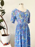 Ken Done Sailboat Print Dress | Medium