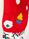 Jimmy Garcia Midcentury Print Sweater and Pants Set