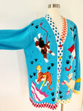 Storybook Knits "Raining Cats and Dogs" Cardigan