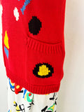 Jimmy Garcia Midcentury Print Sweater and Pants Set