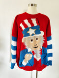 Hand Knit Novelty Sweater