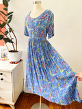 Ken Done Sailboat Print Dress | Medium