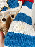 Hand Knit Novelty Sweater